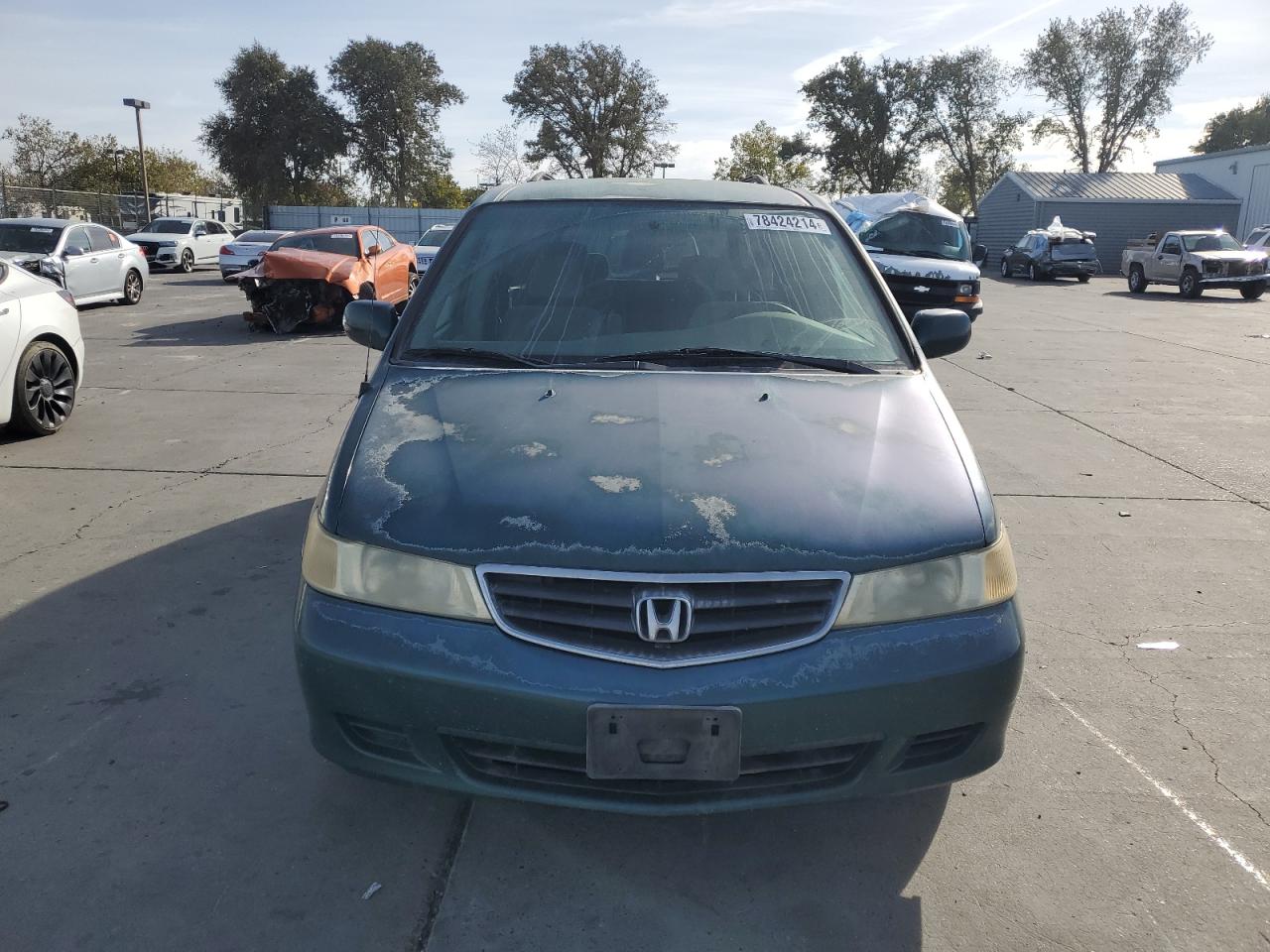 Lot #3049682098 2002 HONDA ODYSSEY EX