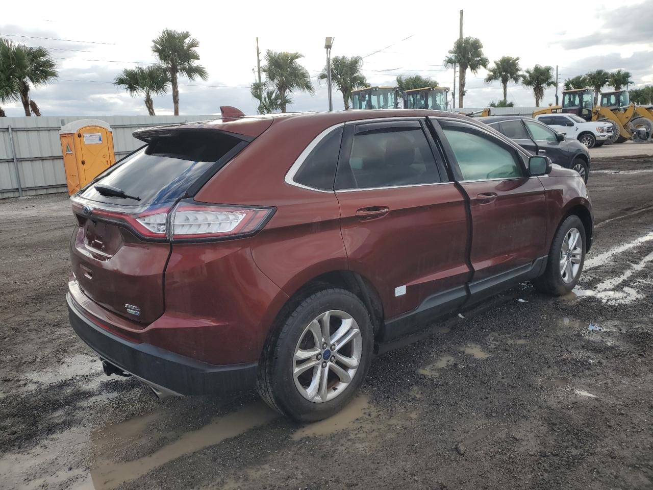 Lot #2986499274 2015 FORD EDGE SEL