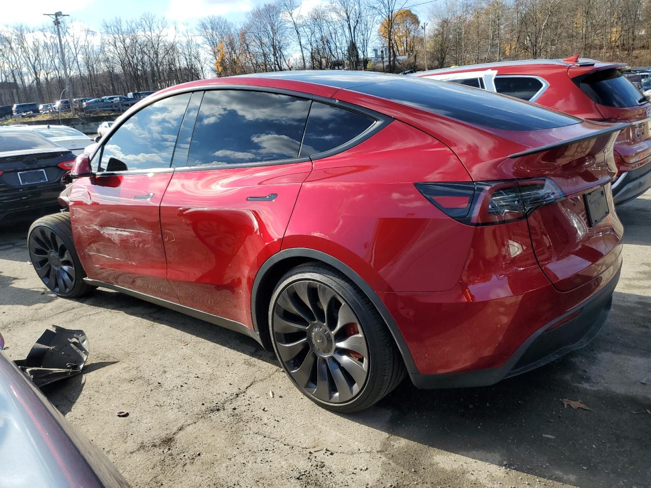 Lot #3034280104 2024 TESLA MODEL Y