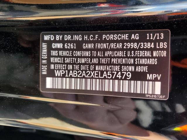 VIN WP1AB2A2XELA57479 2014 PORSCHE CAYENNE no.13