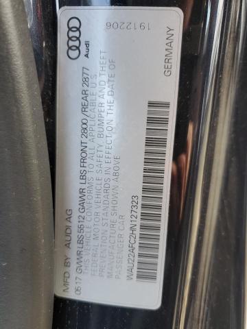 2017 AUDI A7 PRESTIG WAU22AFC2HN127323