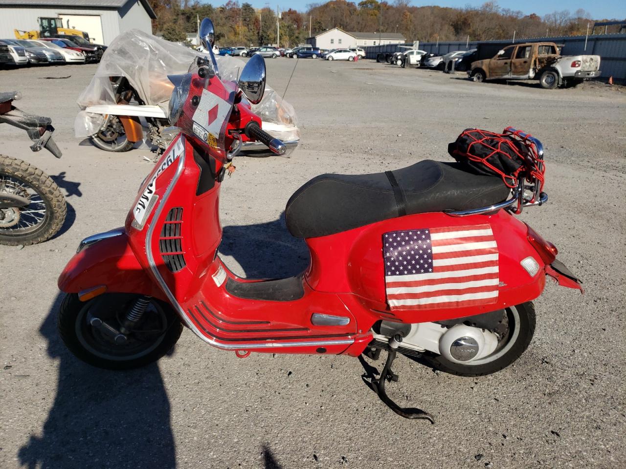 Lot #2989237691 2007 VESPA GTS 250