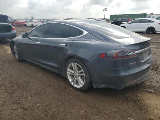 TESLA MODEL S 85 2015 gray  electric 5YJSA1H29FF089983 photo #3