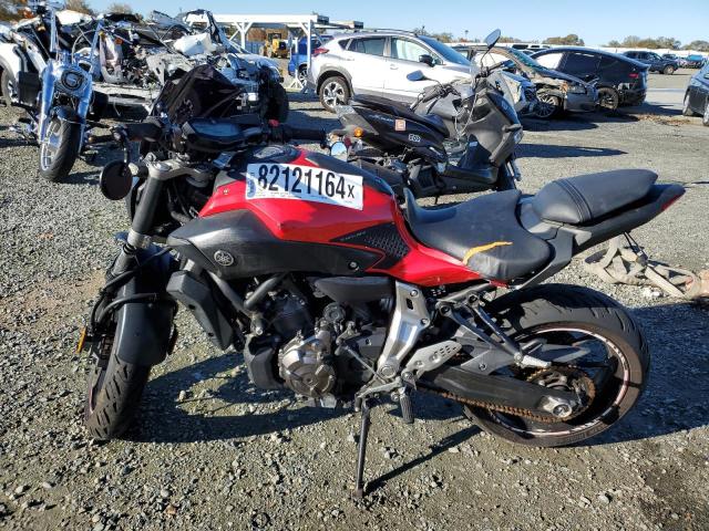 YAMAHA FZ07 C 2015 red racer gas JYARM06Y9FA001171 photo #4