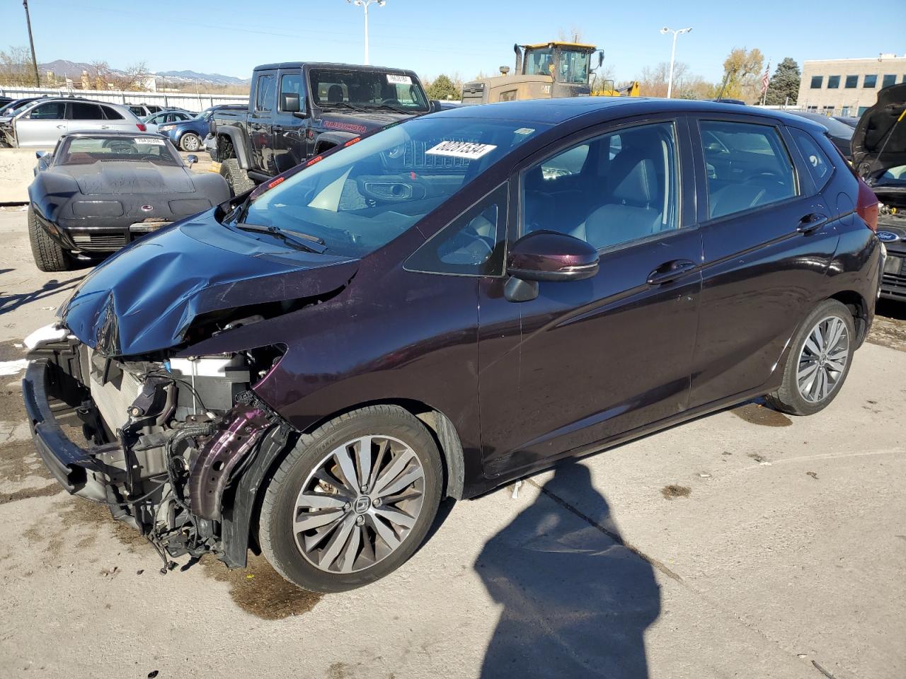 Lot #2989488610 2016 HONDA FIT EX