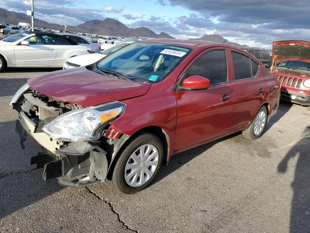 NISSAN VERSA S 2017 burgundy  gas 3N1CN7AP4HL880379 photo #1