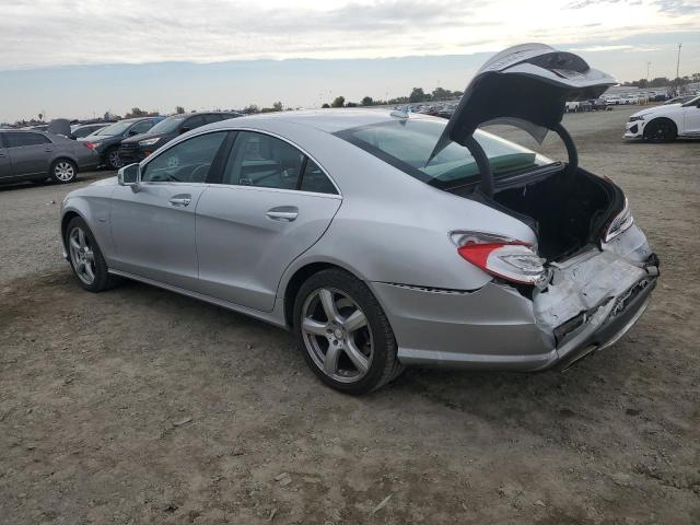 MERCEDES-BENZ CLS 550 2012 silver sedan 4d gas WDDLJ7DB2CA034704 photo #3