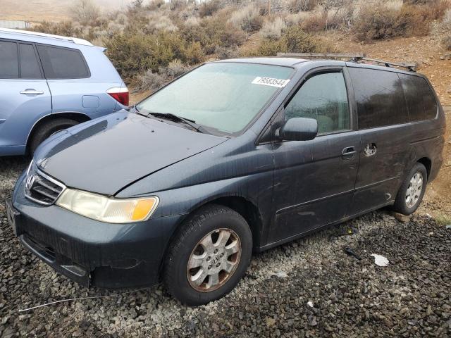 HONDA ODYSSEY EX 2004 gray  gas 5FNRL18874B101395 photo #1