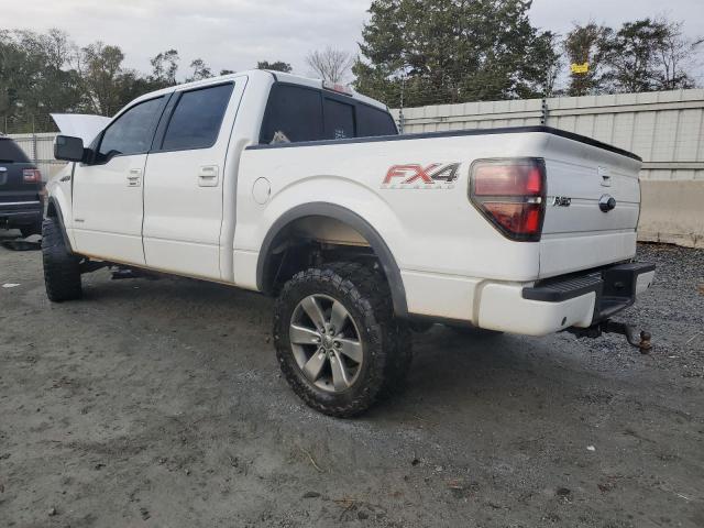 FORD F150 SUPER 2013 white  gas 1FTFW1ET4DKG02072 photo #3