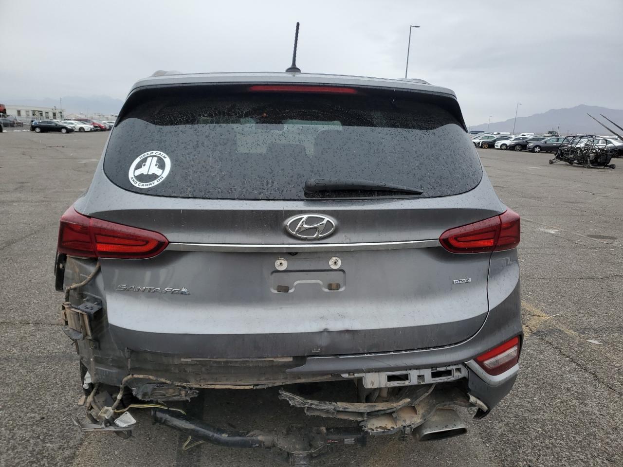 Lot #3024247807 2019 HYUNDAI SANTA FE S