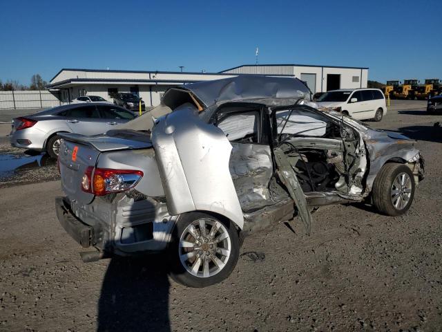 TOYOTA COROLLA BA 2009 silver  gas 2T1BU40E19C169642 photo #4