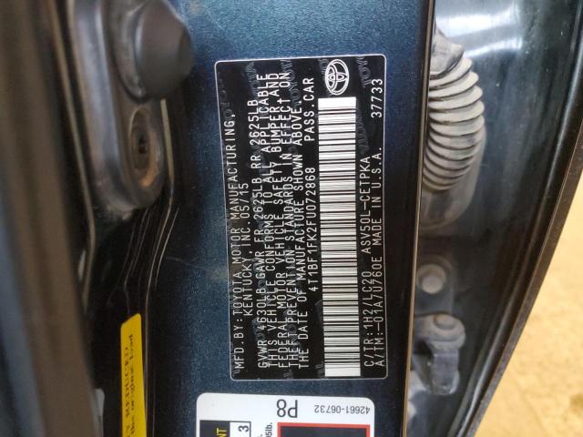 2015 TOYOTA CAMRY LE - 4T1BF1FK2FU072868