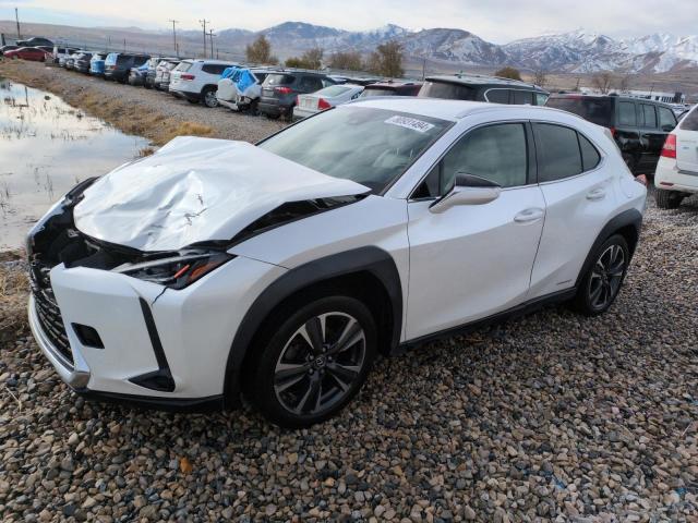 LEXUS UX 250H 2019 white  hybrid engine JTHU9JBH7K2013219 photo #1