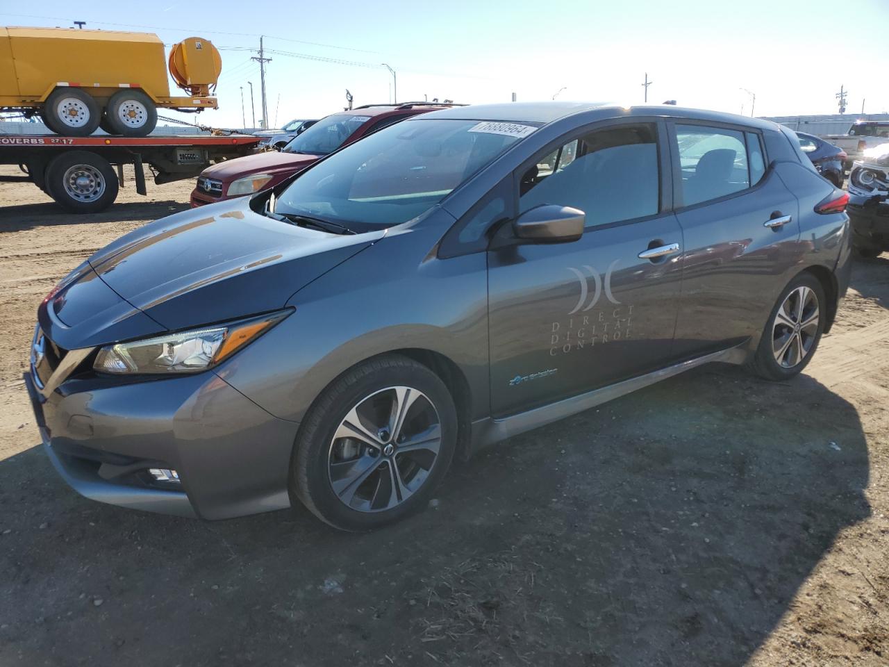 Lot #2969984971 2018 NISSAN LEAF S