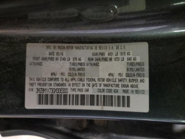 VIN 3MZBM1X73GM306300 2016 MAZDA 3 no.12