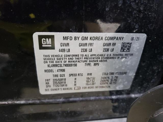 2022 BUICK ENCORE GX - KL4MMCSL7NB009198