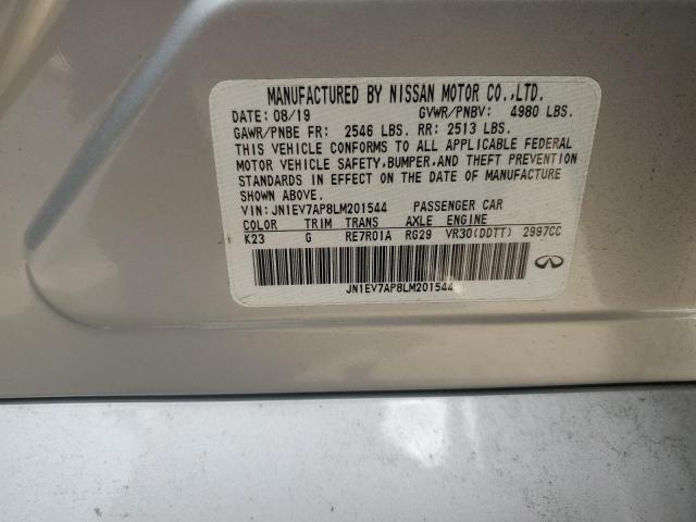 2020 INFINITI Q50 PURE - JN1EV7AP8LM201544