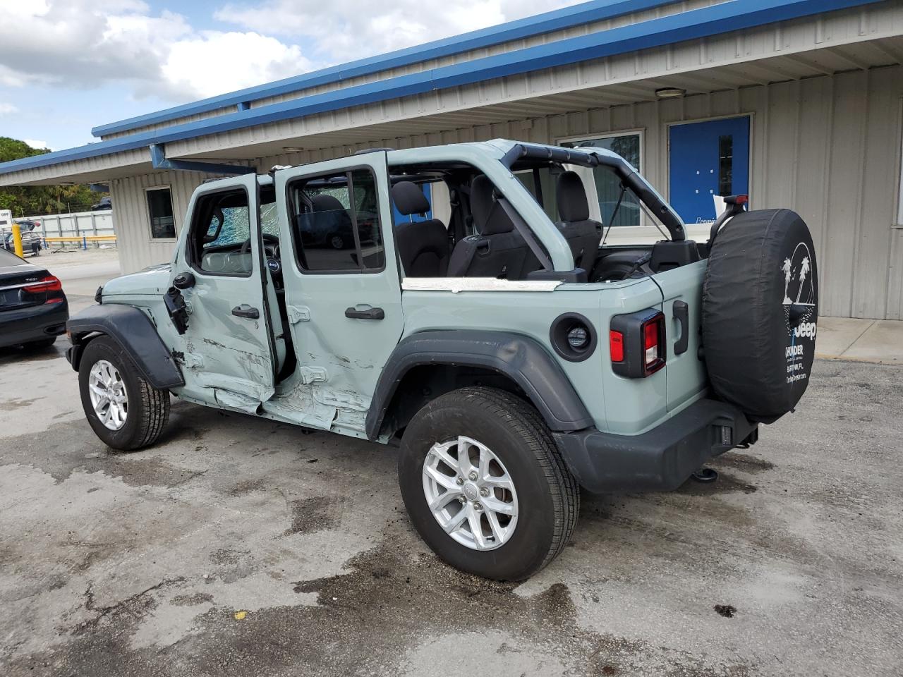 Lot #3027069782 2023 JEEP WRANGLER S