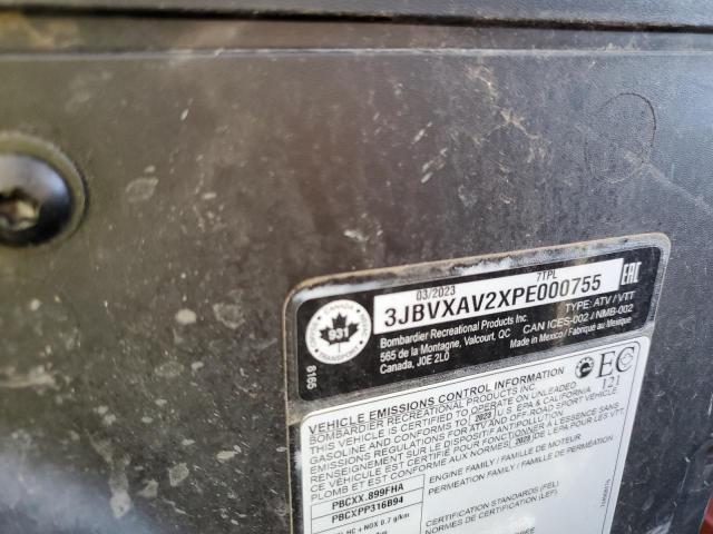 2023 CAN-AM MAVERICK X - 3JBVXAV2XPE000755