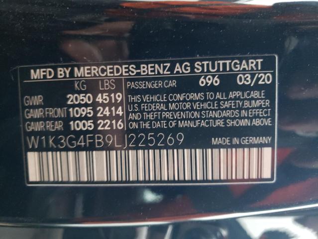 2020 MERCEDES-BENZ A 220 4MAT W1K3G4FB9LJ225269