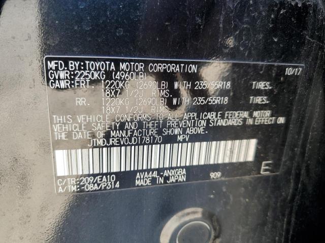 2018 TOYOTA RAV4 HV LI - JTMDJREV0JD178170