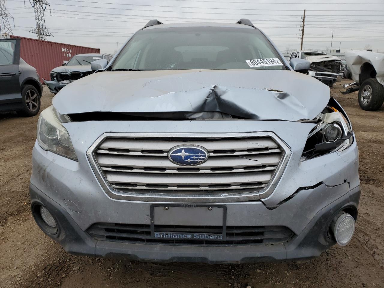 Lot #3023383275 2017 SUBARU OUTBACK 2.