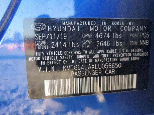 2020 GENESIS G70 KMTG64LAXLU056650