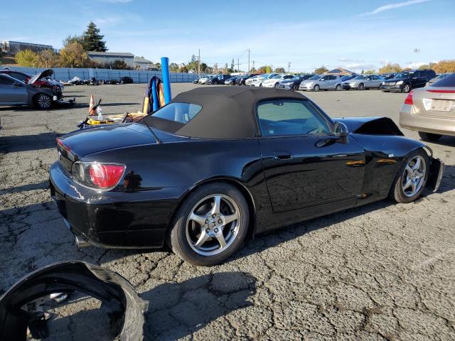 HONDA S2000 2003 black  gas JHMAP11493T007487 photo #4