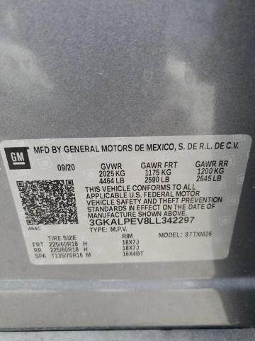 2020 GMC TERRAIN SL - 3GKALPEV8LL342297