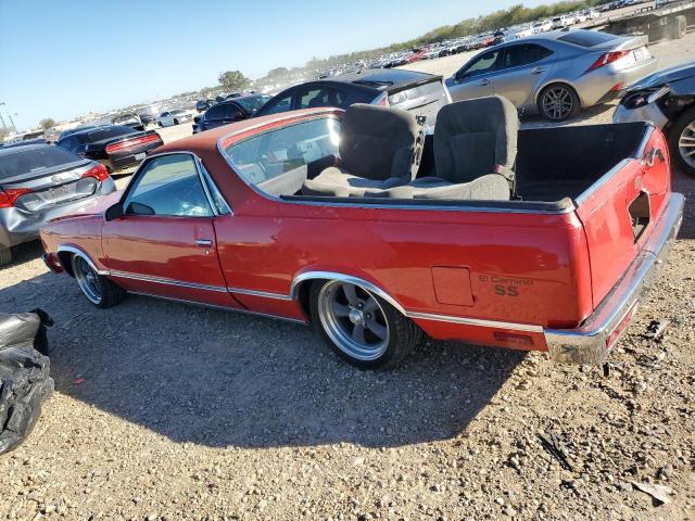 CHEVROLET EL CAMINO 1987 red  gas 3GCCW80H0HS906444 photo #3