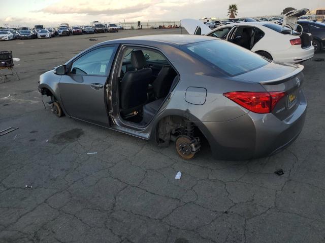 TOYOTA COROLLA L 2019 gray  gas 2T1BURHE5KC203671 photo #3