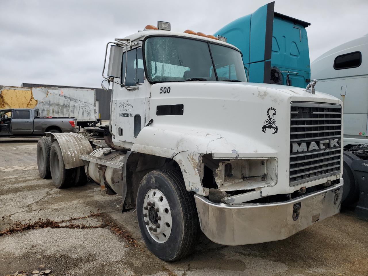 Lot #3004335774 1993 MACK 600 CH600