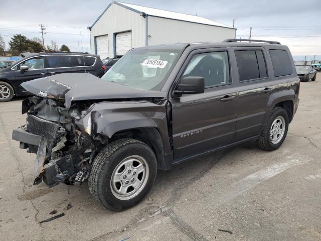 JEEP PATRIOT SP 2017 charcoal 4dr spor gas 1C4NJPBA2HD211397 photo #1