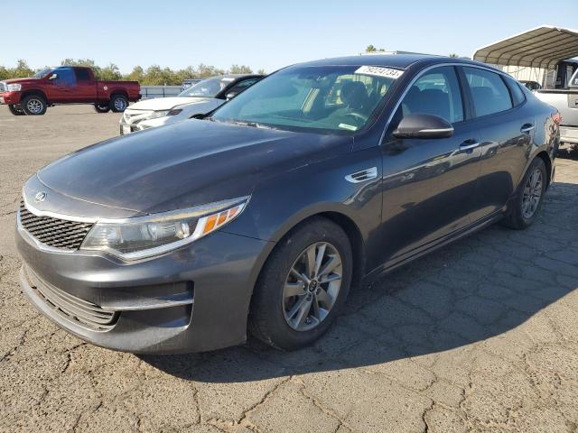 KIA OPTIMA LX 2016 gray  gas 5XXGT4L1XGG010898 photo #1