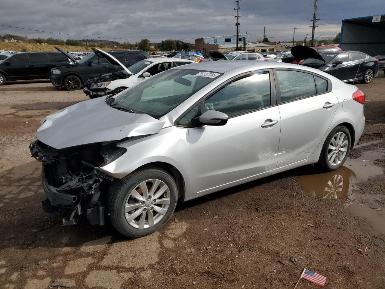 Lot #2969984947 2015 KIA FORTE LX