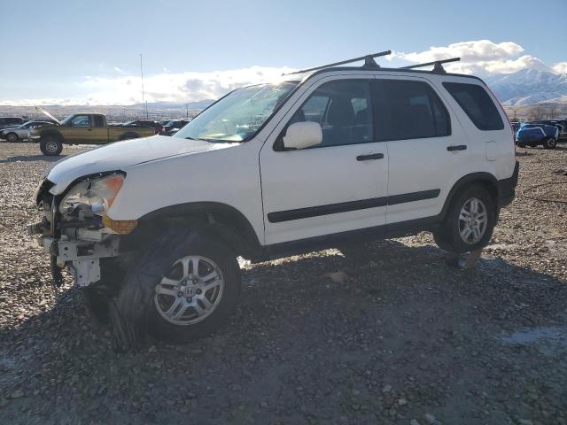 HONDA CR-V EX 2003 white  gas JHLRD78833C028024 photo #1