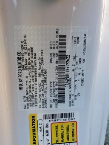 2024 FORD MUSTANG - 1FA6P8TH1R5122622