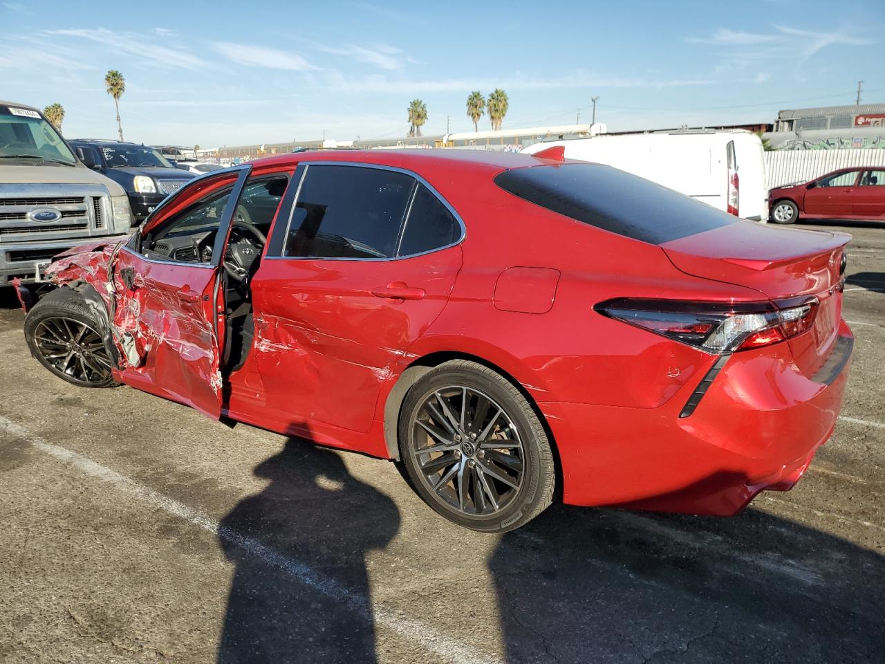 Lot #3030858501 2021 TOYOTA CAMRY SE