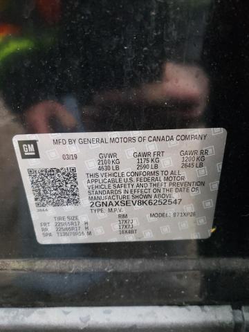 2019 CHEVROLET EQUINOX LS - 2GNAXSEV8K6252547