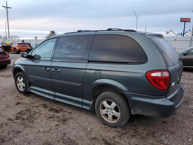 DODGE GRAND CARA 2007 blue  gas 2D4GP44LX7R314280 photo #3