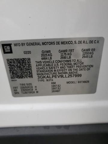 2020 GMC TERRAIN SL - 3GKALPEV9LL257999