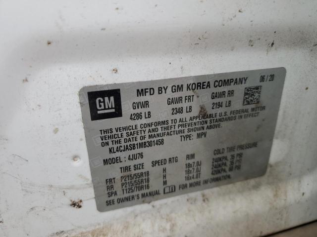 2021 BUICK ENCORE PRE - KL4CJASB1MB301458