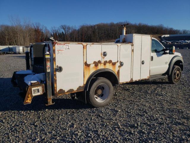 FORD F550 SUPER 2014 white chassis diesel 1FDUF5GT6EEA16867 photo #4