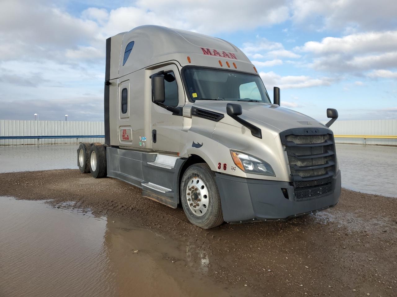  Salvage Freightliner Cascadia 1