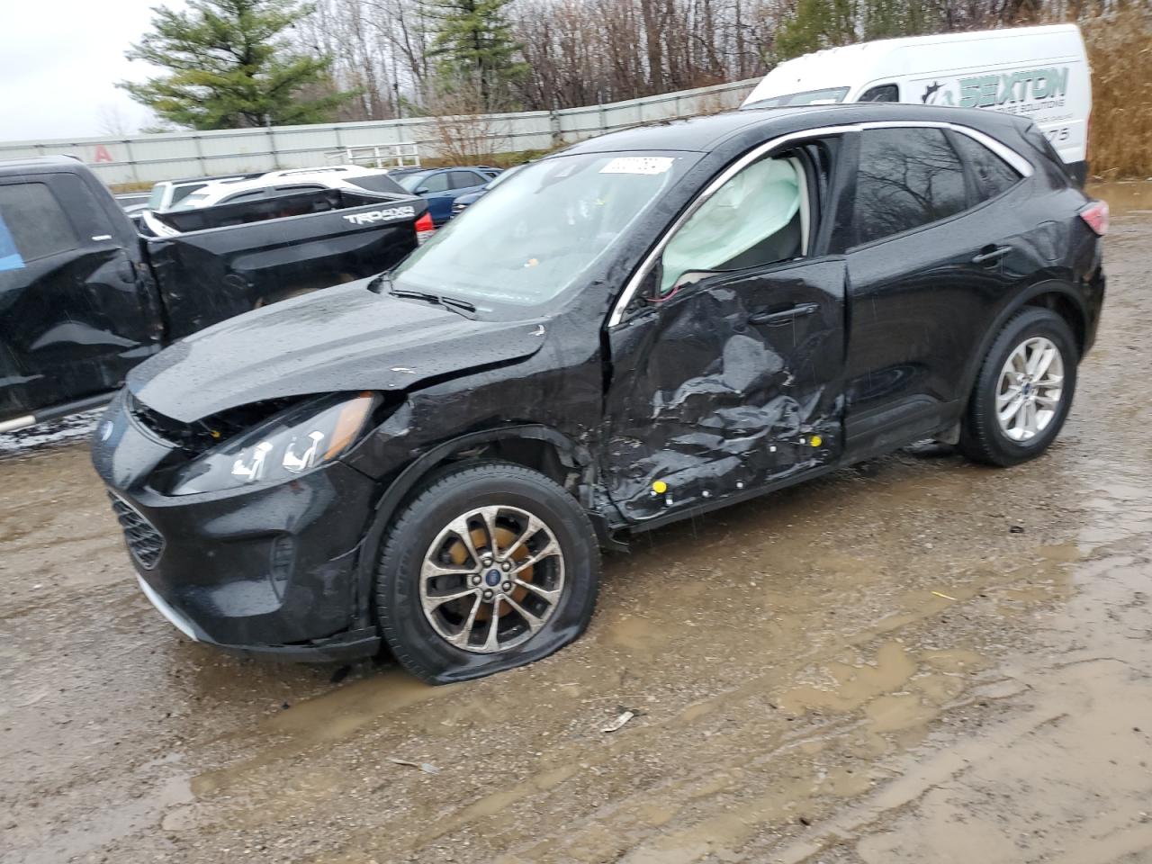 Lot #3024944374 2021 FORD ESCAPE SE