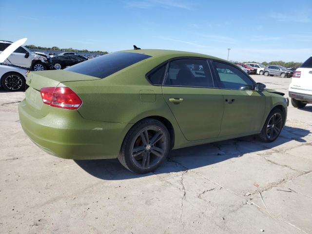 VOLKSWAGEN PASSAT SE 2014 green sedan 4d diesel 1VWBN7A32EC082134 photo #4