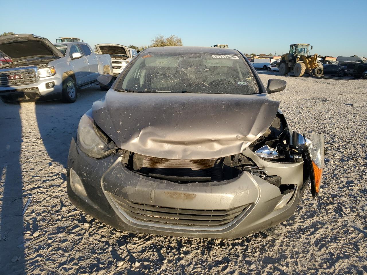 Lot #3033517092 2013 HYUNDAI ELANTRA GL