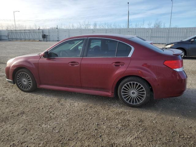 SUBARU LEGACY 2.5 2010 red sedan 4d gas 4S3BMHB65A3239041 photo #3