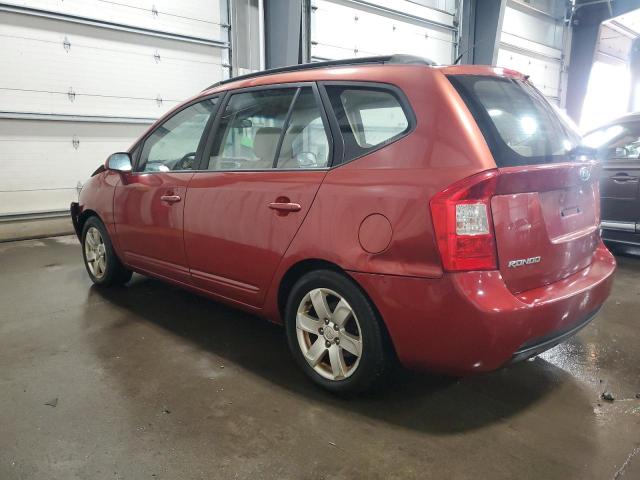 KIA RONDO LX 2008 red  gas KNAFG526287186581 photo #3