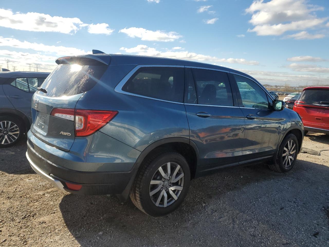 Lot #2988754655 2020 HONDA PILOT EX